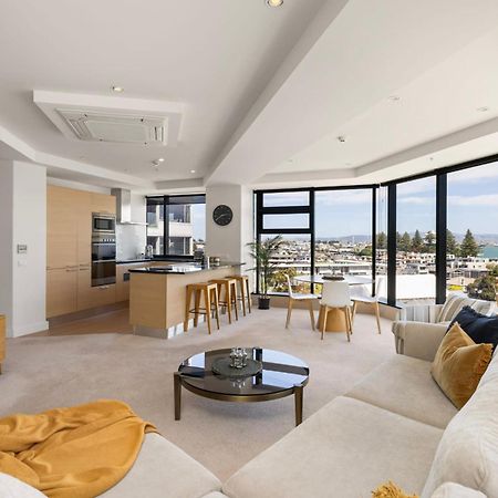 Luxury Ocean & Harbour Views - Heated Pool, Main Beach & Gym Mount Maunganui Exteriér fotografie
